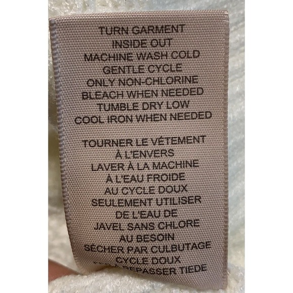 Women’s Cable Birch Knit Fisherman Sweater Pullover Oarsman Preppy Sz M Soft - Picture 8 of 8